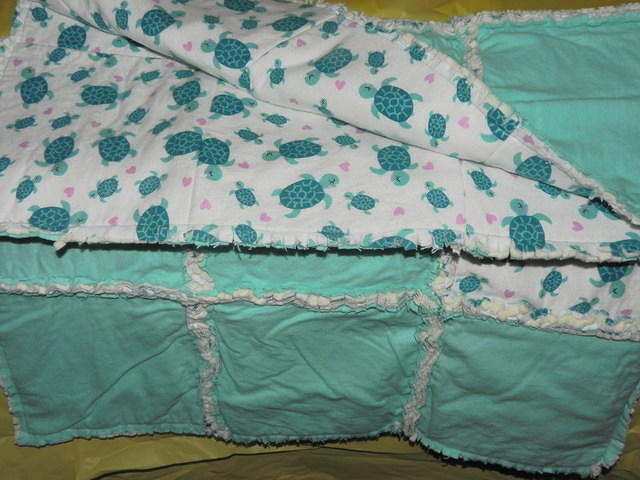 Soft Flannel Rag Throw