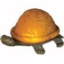 Amber turtle lamp