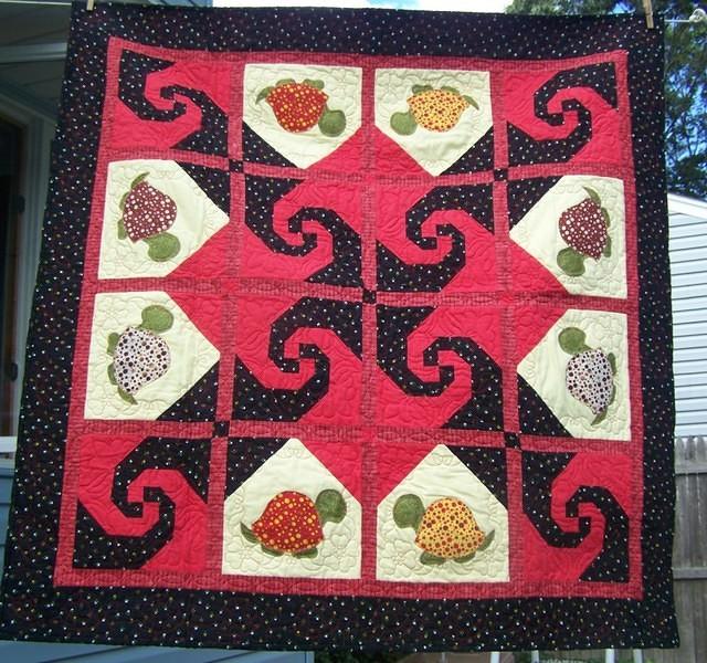 Quilted Turtle Wall Hanging