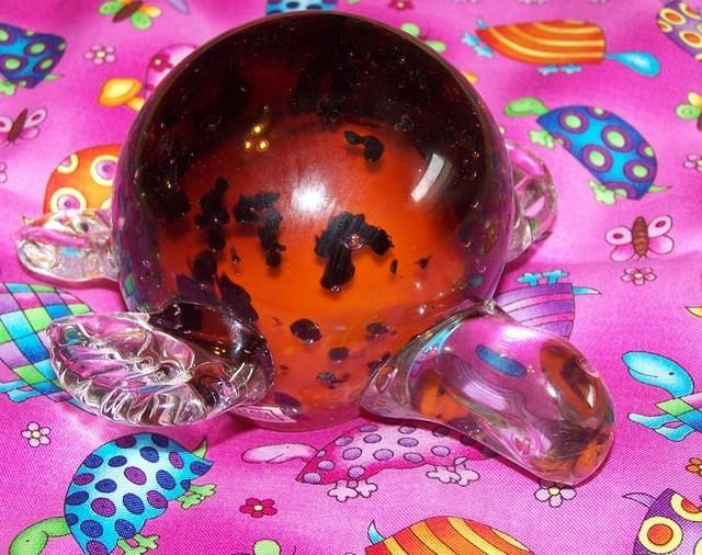 Turtle Glass Paperweight