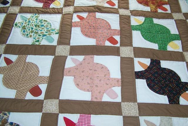 Turtle Quilt Close up