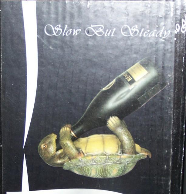 Turtle Wine Bottle Holder