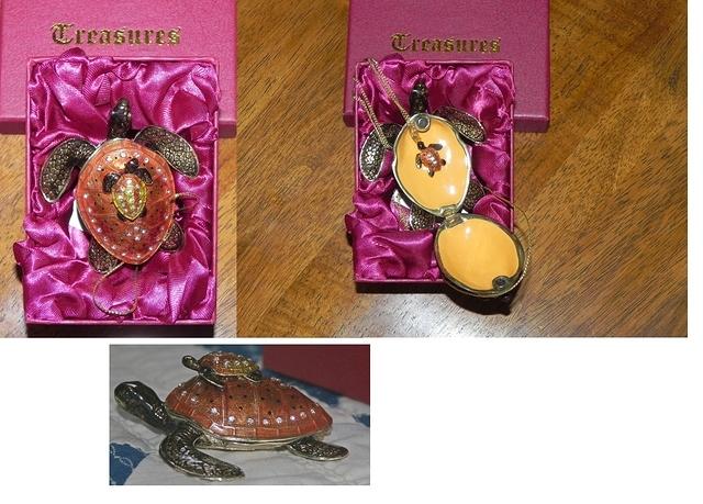 Sea Turtle Trinket Box