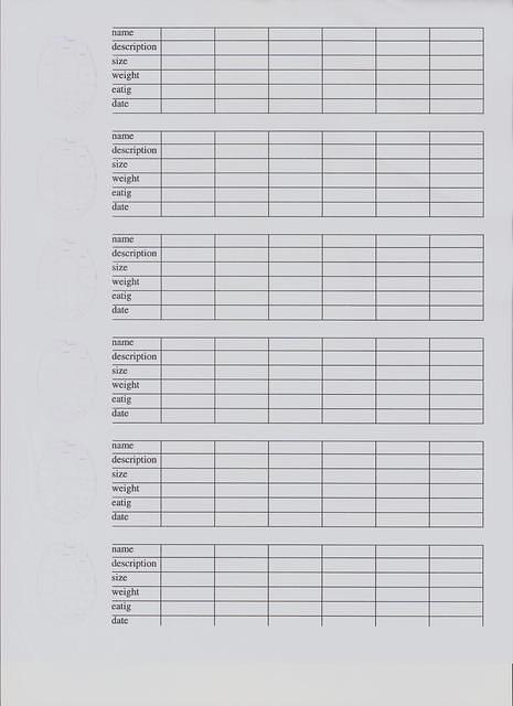 Hatchling Health Chart