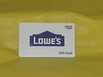 Lowes $50 Gift Card
