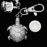 Turtle watch keychain