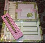 Lilly Pulitzer stationary items