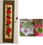 Wall hanging and turtle pins